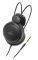 AUDIO TECHNICA ATH-A500X AUDIOPHILE CLOSED-BACK DYNAMIC HEADPHONES BLACK