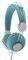 ESPERANZA EH149T STEREO AUDIO HEADPHONES MACAU TURQUOISE