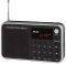 AKAI DR002A-521 USB PORTABLE RADIO BLACK