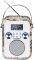 BLAUPUNKT PP20MP PORTABLE MP3 PLAYER WITH RADIO/SD/MICROSD/USB/AUX-IN WHITE