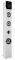 CAMRY CR1143W HI-FI TOWER SPEAKER SD/USB WHIT...