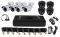 VANDSEC VK-A1108HXS70 DVR KIT AHD WITH 4 IR D...