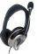 GEMBIRD MHS-401 STEREO HEADPHONES WITH MICROPHONE AND VOLUME CONTROL BLACK/SILVER