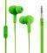 LOGILINK HS0044 SPORTS-FIT IN-EAR STEREO HEADSET 3.5MM WITH 2 SETS EAR BUDS WATERPROOF GREEN