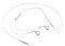 SAMSUNG HS330 STEREO HEADSET FOR GALAXY S4 WH...