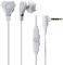 AUDIO TECHNICA ATH-CHX5IS SONICFUEL HYBRID EARBUD HEADPHONES FOR SMARTPHONES WHITE