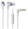 AUDIO TECHNICA ATH-CK323I SONICFUEL IN-EAR HEADPHONES WITH MIC & VOLUME CONTROL WHITE