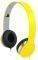 LOGILINK HS0030 SMILE STEREO HIGH QUALITY HEADSET WITH MICROPHONE YELLOW