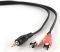 CABLEXPERT CCA-458-10M 3.5MM STEREO TO RCA PLUG CABLE 10M