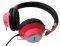 MAXELL RETRO DJ COLOUR HEADPHONES PINK