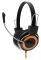 ESPERANZA EH152O STEREO HEADPHONES WITH MICROPHONE FALCON ORANGE