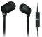 MELICONI 497448 MYSOUND SPEAK FLUO IN-EAR HEADPHONES WITH MICROPHONE BLACK