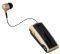 IXCHANGE STEREO RETRACTABLE BLUETOOTH HEADSET WITH VIBRATION GOLD