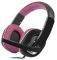 NATEC NSL-0713 KINGFISHER HEADPHONES WITH MICROPHONE PURPLE