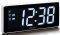 LENCO CR-30WH CLOCK RADIO WITH RED 3-INCH LED...