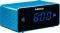 LENCO CR-520 STEREO CLOCK RADIO WITH 1.2\'\' BLUE DISPLAY AND USB CHARGER BLUE