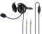 HAMA 139920 NHS-P100 PC OFFICE HEADSET WITH NECKBAND, STEREO, BLACK