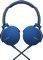 SONY MDR-XB550APL EXTRA BASS HEADPHONES BLUE