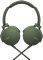 SONY MDR-XB550APG EXTRA BASS HEADPHONES GREEN