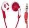 MAXELL COLOR BUDS EARPHONES RED