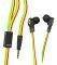 MAXELL FLATWIRE RASTA EARPHONES WITH MICROPHO...