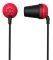 KOSS THE PLUG COLORS IN EAR HEADPHONES RED