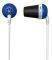 KOSS THE PLUG COLORS IN EAR HEADPHONES BLUE