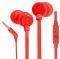 JBL TUNE 110 IN-EAR HEADPHONES WITH MICROPHONE RED