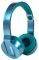 MAXELL METALZ JADE BLUE HEADPHONES WITH MIC