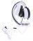 MAXELL B52 HEADPHONES WITH MICROPHONE BLACK/WHITE