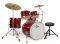  GRETSCH ENERGY SET 2 RED + PAISTE 3 P...