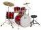  GRETSCH ENERGY RED + PAISTE 3 PCS SET