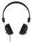 HAMA 184016 FUN4PHONE ON-EAR STEREO HEADSET BLACK