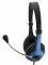 ESPERANZA EH158B STEREO HEADPHONES WITH MICROPHONE ROOSTER BLUE