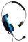 TURTLE BEACH RECON CHAT FOR PS4 BLACK/BLUE OVER-EAR HEADSET TBS-3345-02