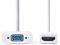 NEDIS CCGP34900WT02 HDMI - VGA CABLE HDMI CON...