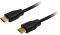 LOGILINK CH0005 HDMI HIGH SPEED WITH ETHERNET V1.4 CABLE GOLD PLATED 0.50M BLACK