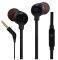 JBL TUNE 110 IN-EAR HEADPHONES WITH MICROPHONE BLACK