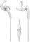 AUDIO TECHNICA ATH-CKX7IS SONICFUEL IN-EAR HEADPHONES WITH IN-LINE MIC & CONTROL WHITE