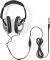 NEDIS HPWD1201BK OVER-EAR HEADPHONES SILVER/BLACK