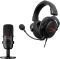 HYPERX HBNDL0001 STREAMER STARTER PACK SOLOCAST USB MICROPHONE AND CLOUD CORE GAMING HEADSET