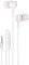 MAXLIFE WIRED EARPHONES MXEP-02 WHITE