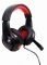 GEMBIRD GHS-U-5.1-01 HEADSET BLACK / RED