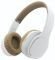 HAMA 184028 TOUCH BLUETOOTH ON-EAR STEREO HEADSET WHITE/BEIGE