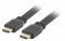LANBERG FLAT CABLE HDMI V2.0 1M BLACK