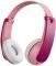 JVC HA-KD10W KID HEADPHONES PINK BLUETOOTH WI...