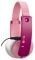 JVC HA-KD10W KID HEADPHONES PINK BLUETOOTH WIRELESS