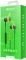 FOREVER SP-100 WIRED EARPHONES 4SPORT GREEN