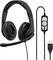 HAMA 139924 HS-USB300 USB PC OFFICE HEADSET S...