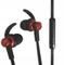 ESPERANZA EH201 EARPHONES WITH MICROPHONE AND VOLUME CONTROL EH201 BLACK/RED